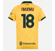 AC Milan Christopher Nkunku #18 Koszulka Trzecia damskie 2025-26 Krótki Rękaw